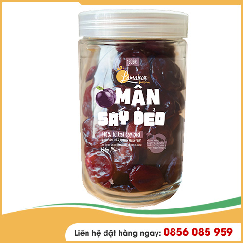 Mận Sấy Dẻo<br>Khối Lượng Tịnh: 160gr